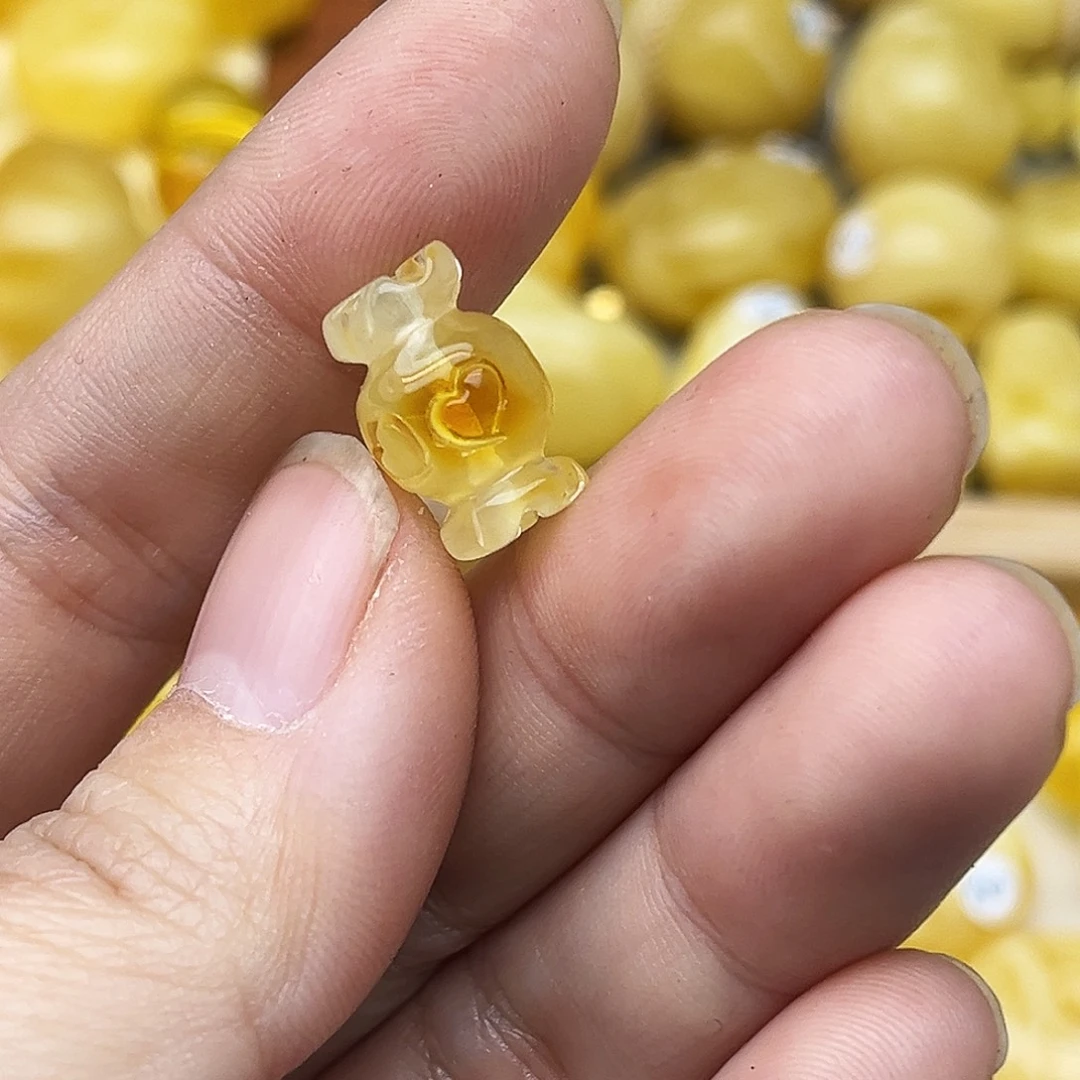 蜜蜡未镶嵌裸石天然