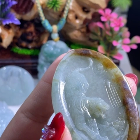 【闪购商品】颈饰未镶嵌翡翠虎