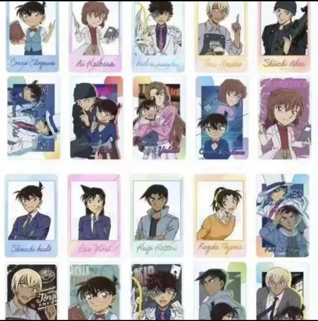 【小螃蟹拆】名侦探柯南  柯南读书透卡  盲盒 默认代拆