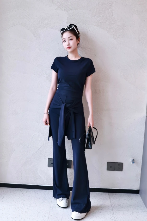 ANNEFLY套装｜慵懒风休闲运动舒适套装1054/1119