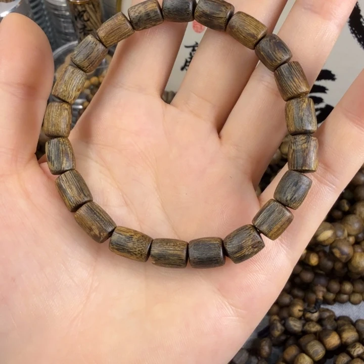 潮***仙沉香沉香碎屑莺歌绿奇楠99沉07树心油