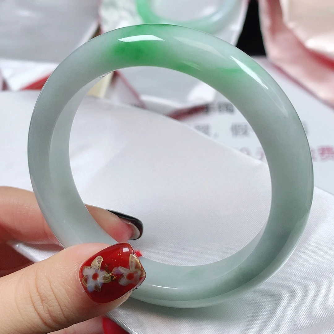 翡翠未镶嵌手镯1419