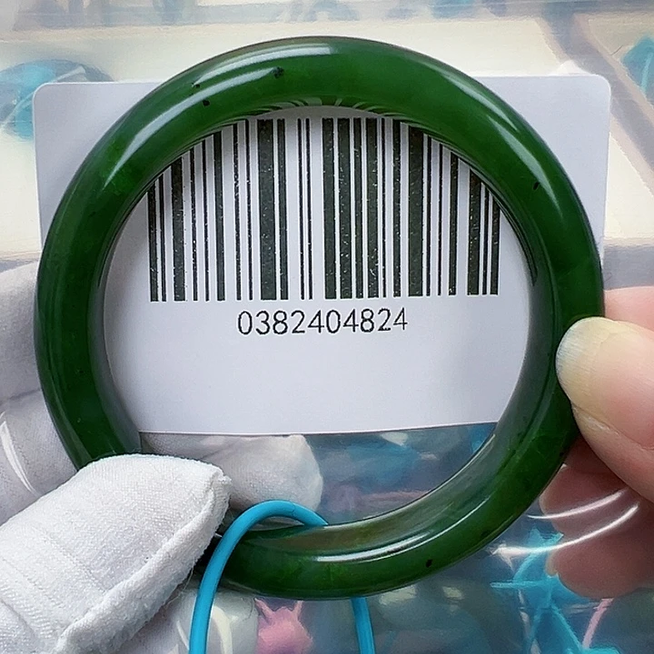 和田玉未镶嵌手镯包容5960