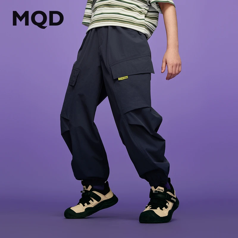 【透气防晒工装防蚊裤】MQD男童夏季防晒凉感工装防蚊裤9652W1508