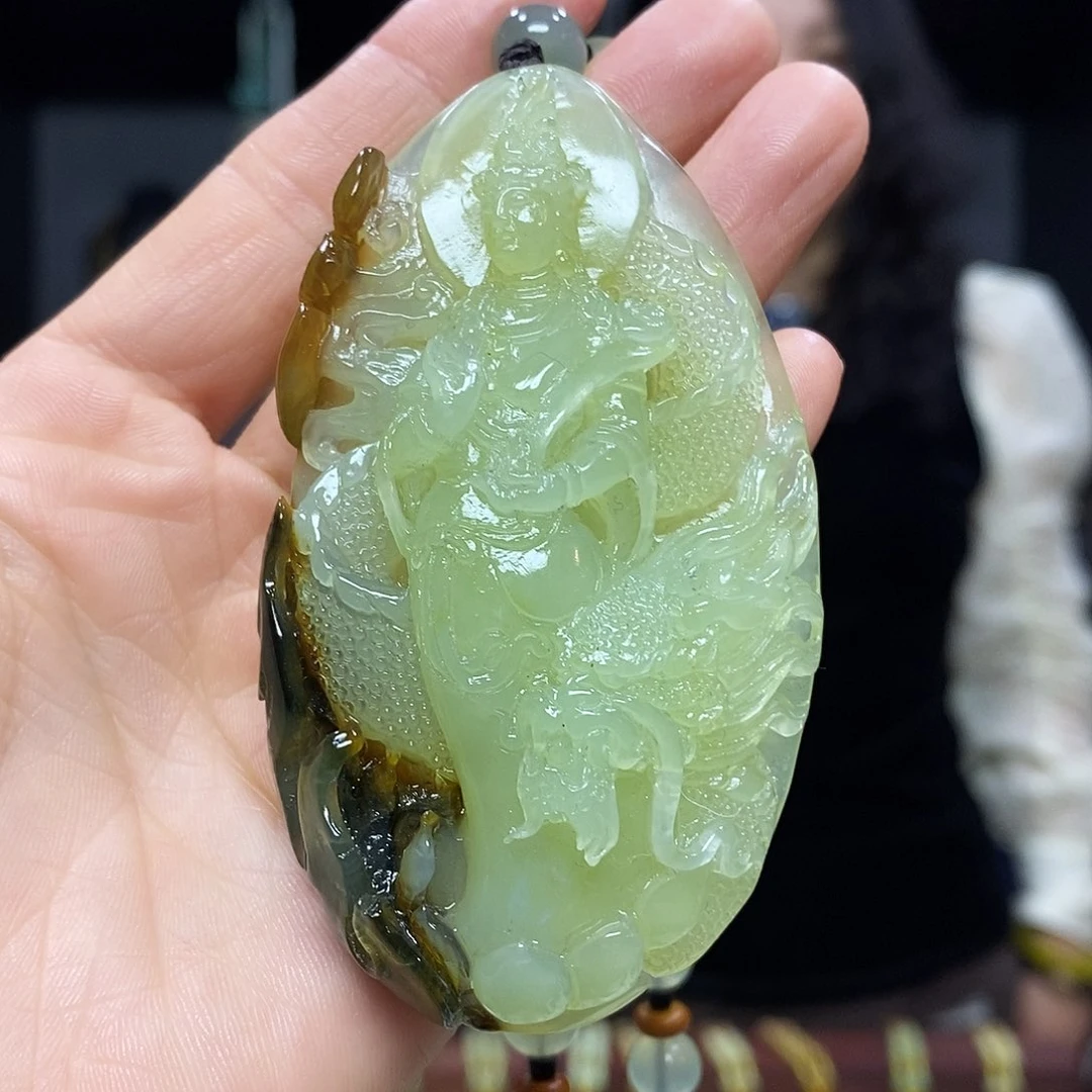 岫玉挂件吊坠未镶嵌