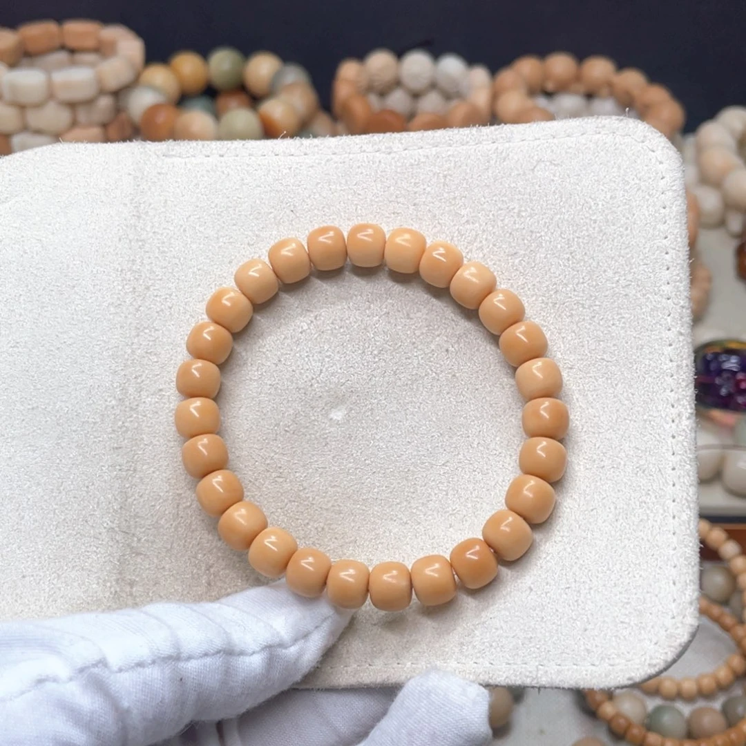 菩提根/象牙果吊坠白玉菩提758