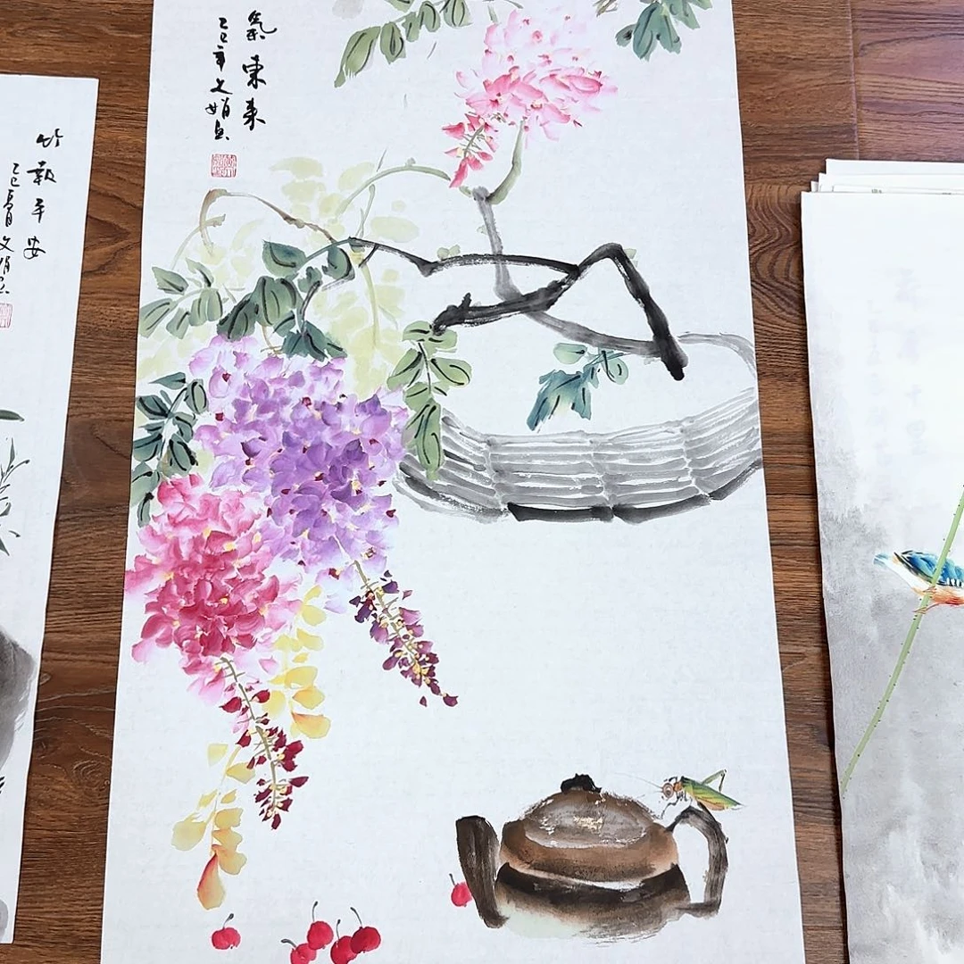 国画国画作品集一个