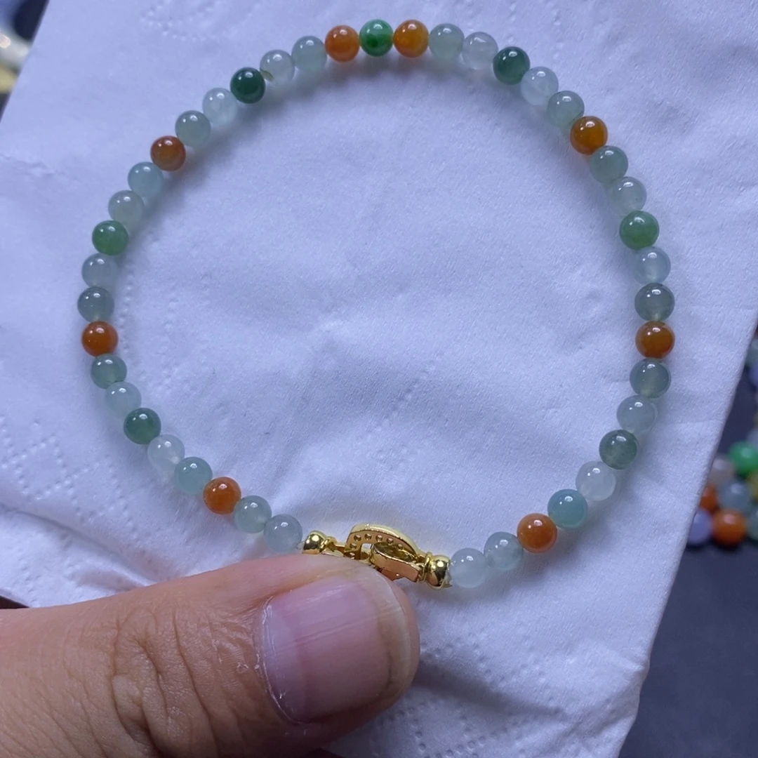 定制翡翠未镶嵌缅甸翡翠a货卡4