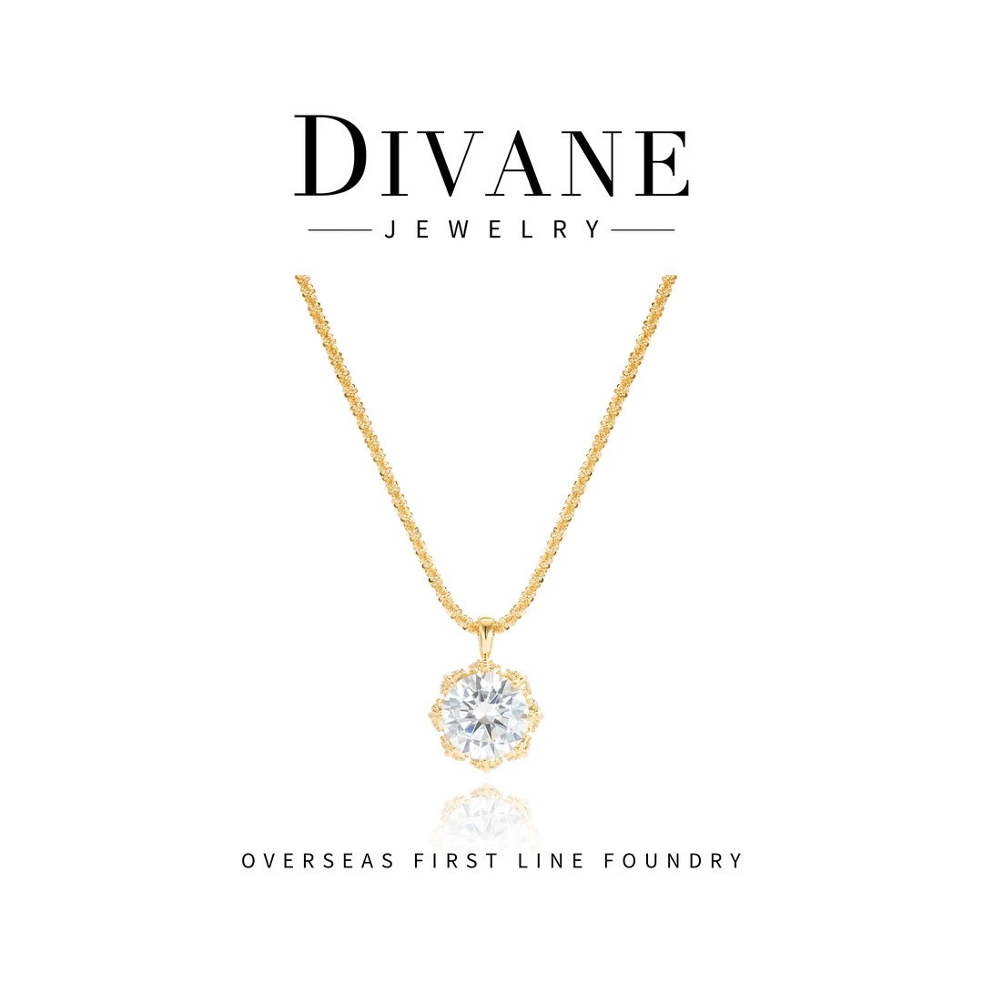 VETOPLOS★烟花切气质感百搭项链 G0910