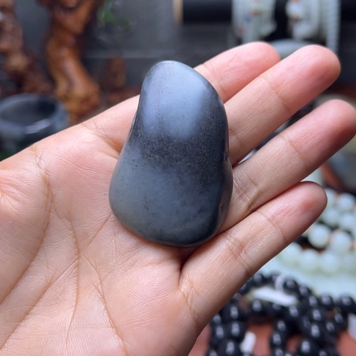 和田玉未镶嵌把件诺*