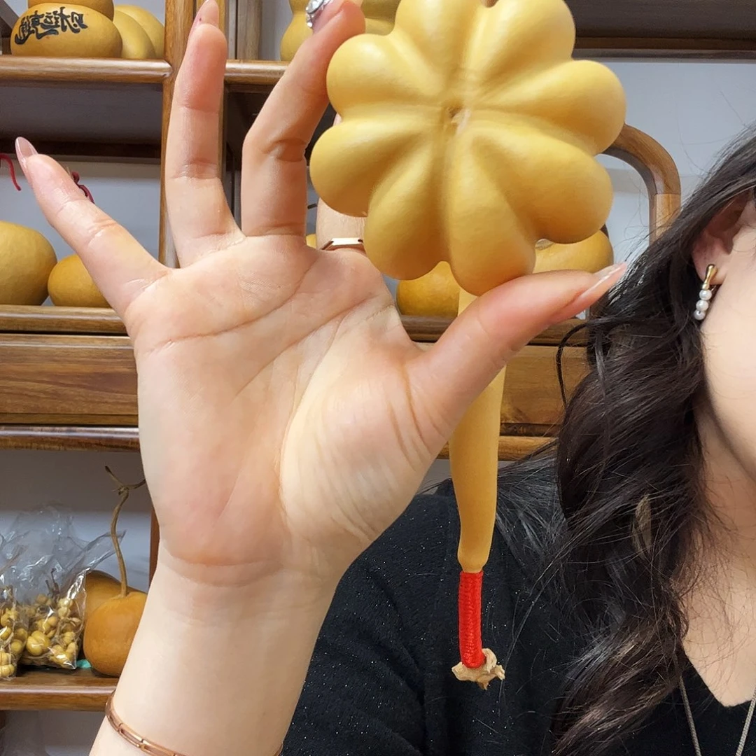 萬微瑕如意葫芦摆件