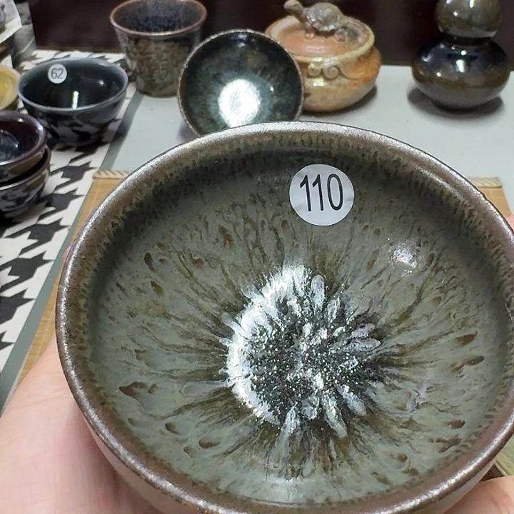 茶盏110坚记茶盏摆件