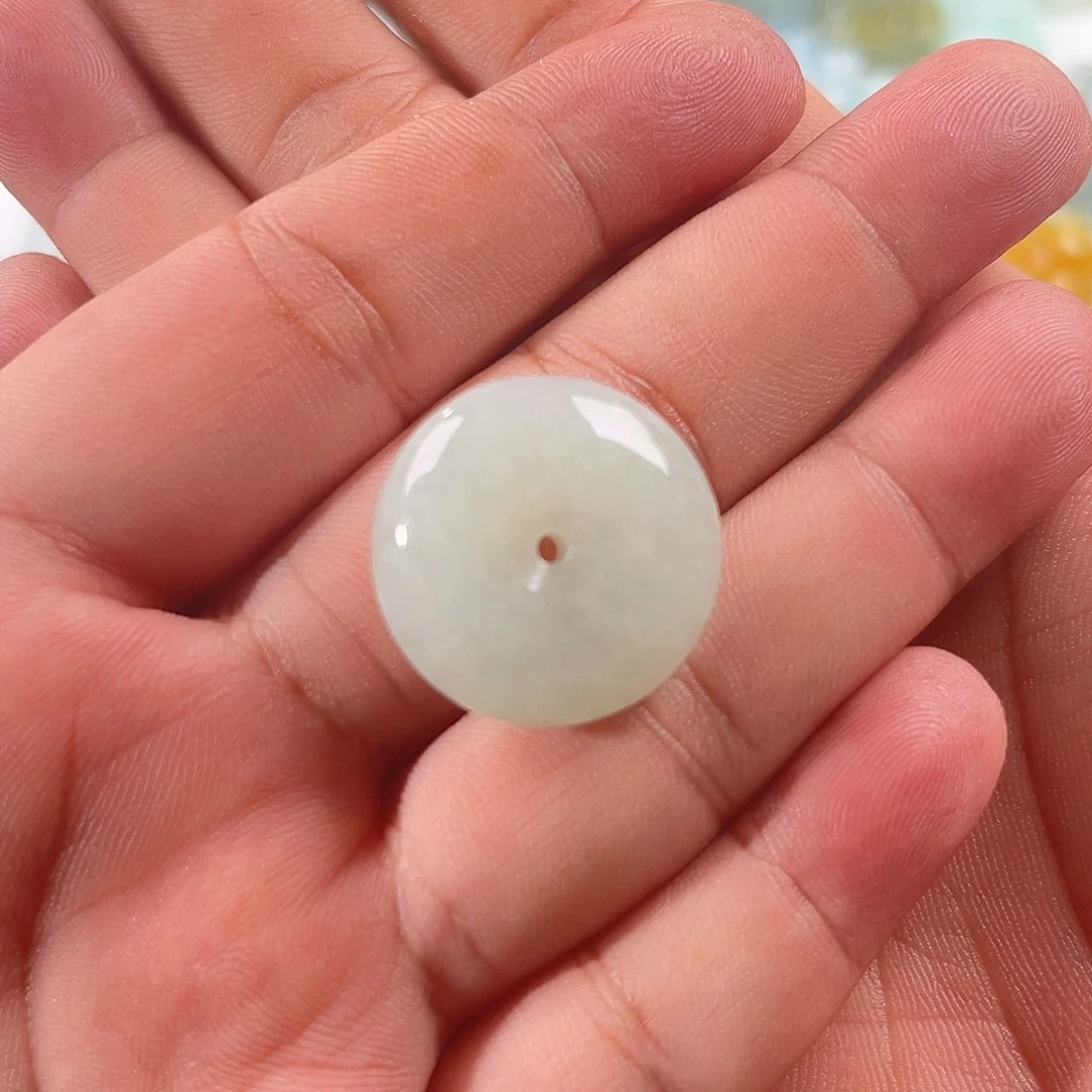 翡翠未镶嵌颈饰天然