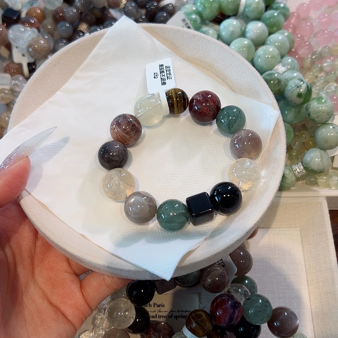 水晶手链未镶嵌浮光掠影多宝 不参与任何活动