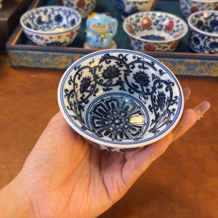 瓷片景德镇陶瓷手工手绘