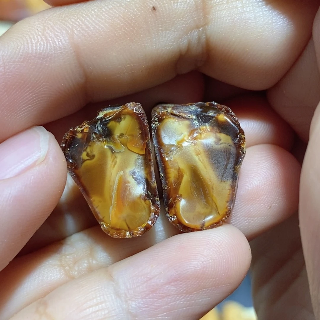 定制琥珀蜜蜡原石