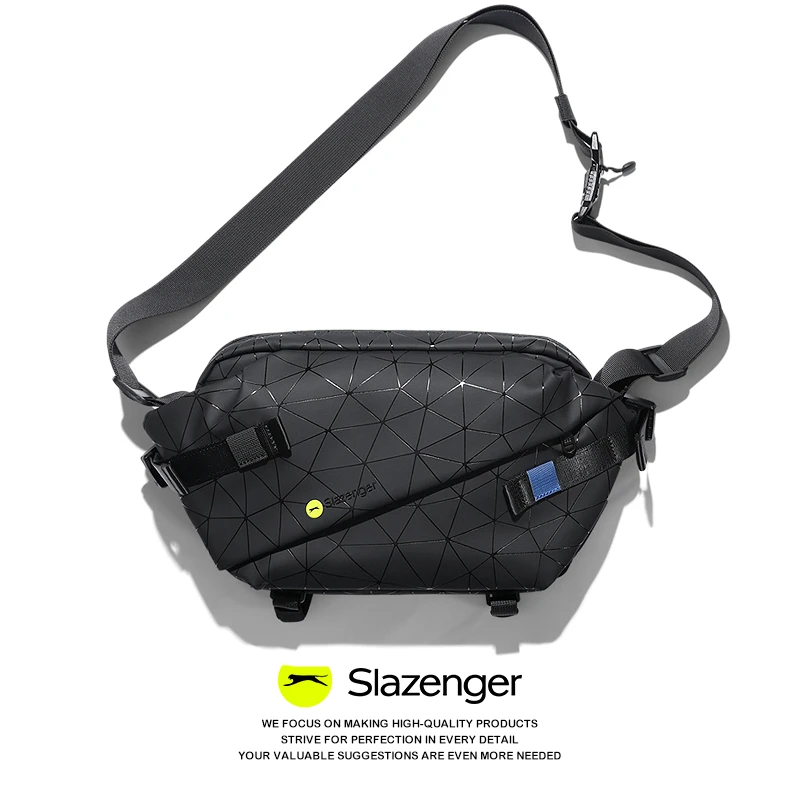 Slazenger/史莱辛格英国男包潮牌包运动机能包单肩包斜挎邮差包男