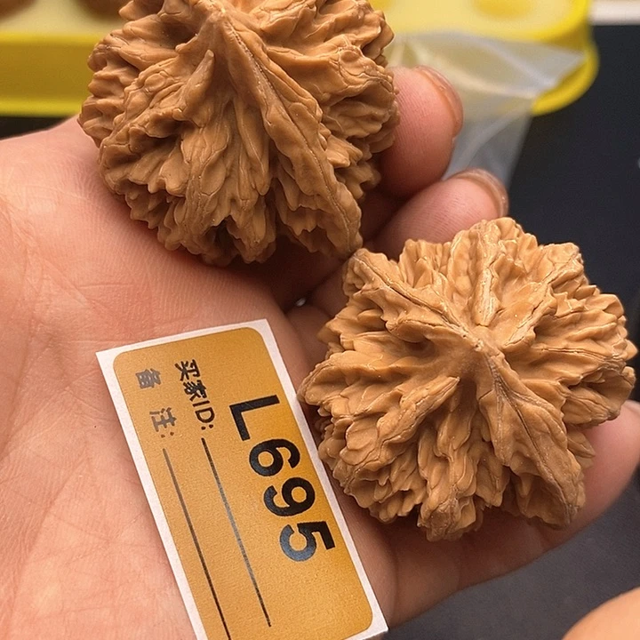 文玩核桃把件帝王4.6