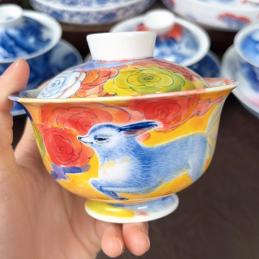 手绘高温瓷器瓷器