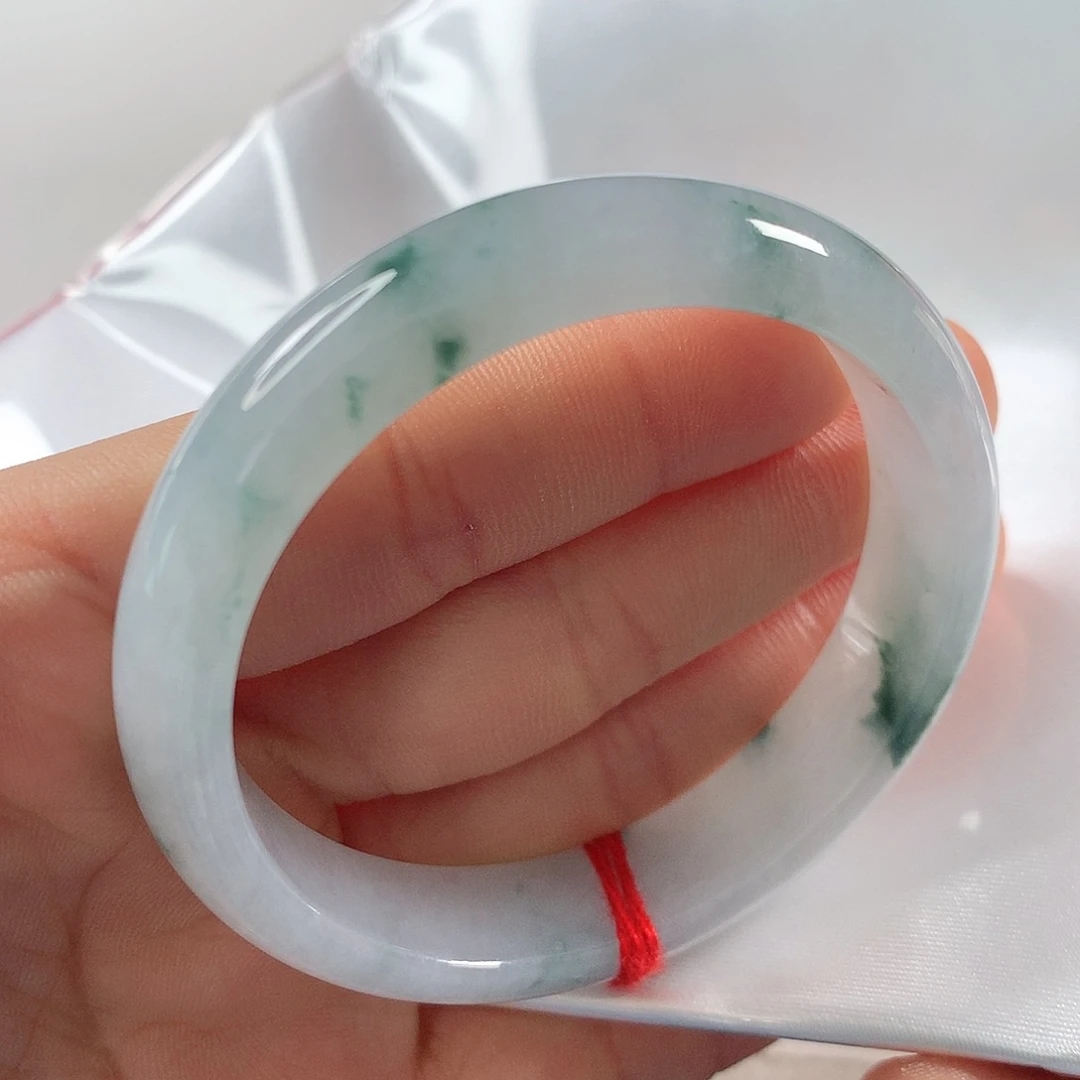 翡翠手镯未镶嵌 正圈①②④