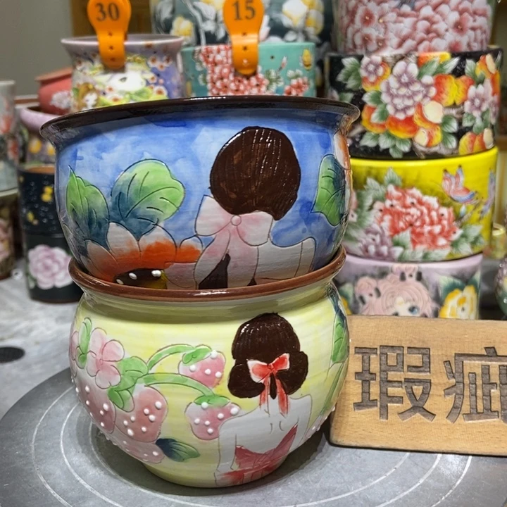 景德镇艺术手绘作品