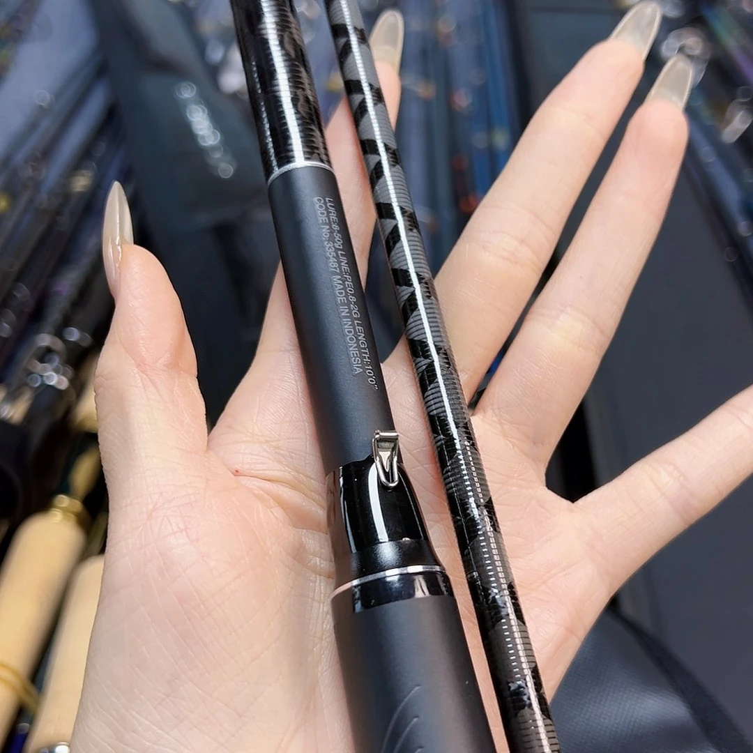 3.8m碳素吴*直柄路亚杆