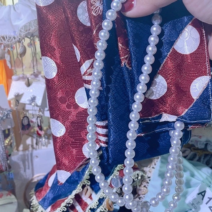 非金属布艺珠珠发带