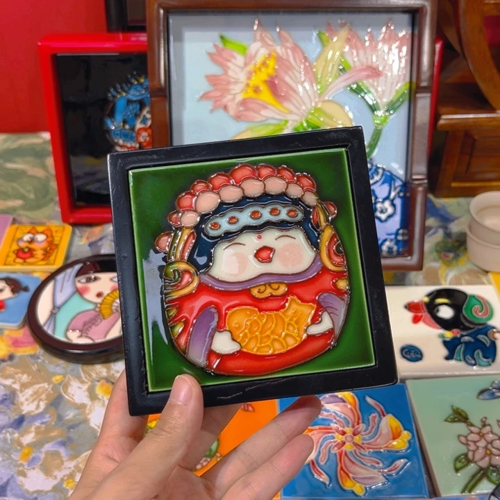 加大款瓷板画艺术作品