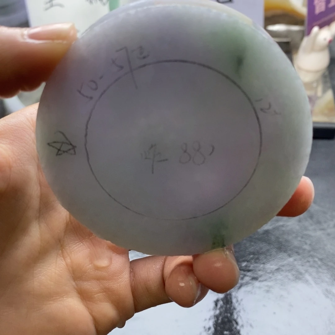 定制翡翠未镶嵌翡翠手镯