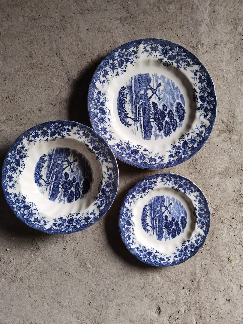 出口原单三件套釉中彩