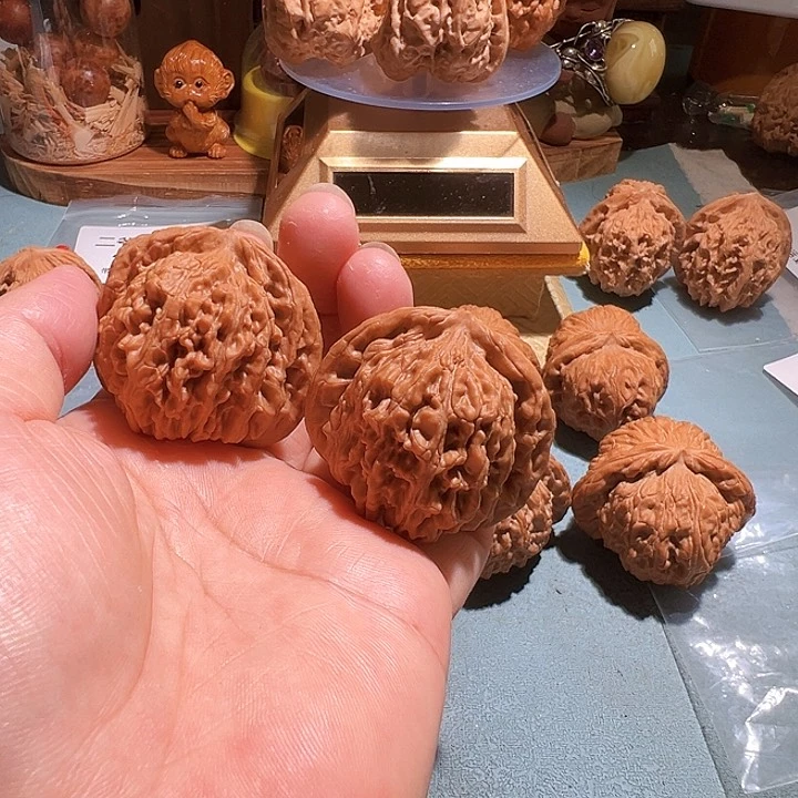 文玩核桃把件四座楼44