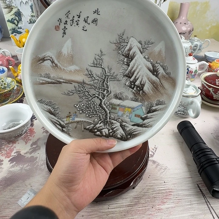 摆件景德镇陶瓷老厂瓷38