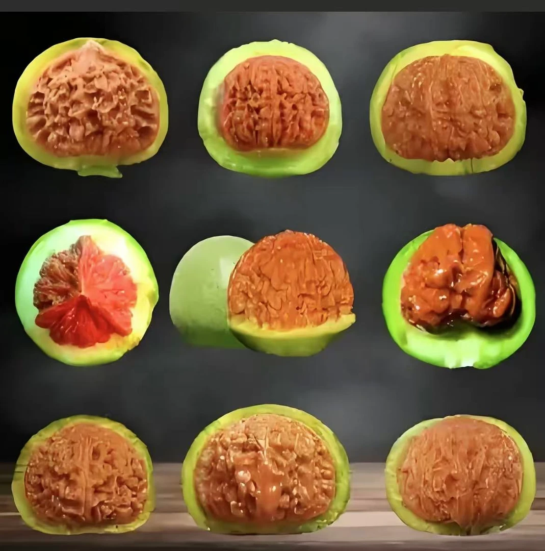 文玩青皮麻核桃四座楼狮子头麒麟纹官帽虎头多品种可把玩