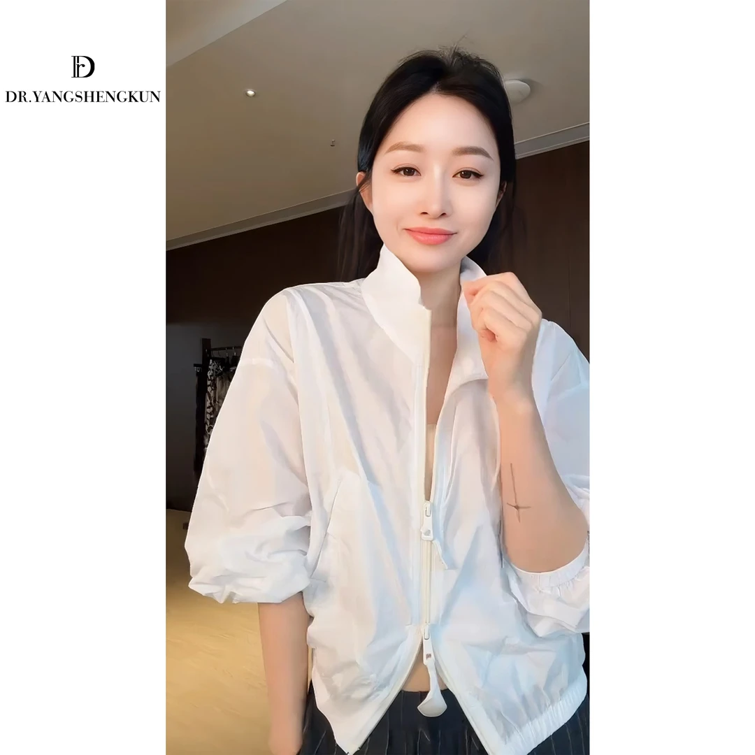 DR杨圣坤2025夏季女士新品运动休闲百搭户外防晒短外套L2552207
