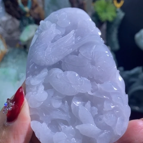 【闪购商品】颈饰未镶嵌翡翠喜上眉梢