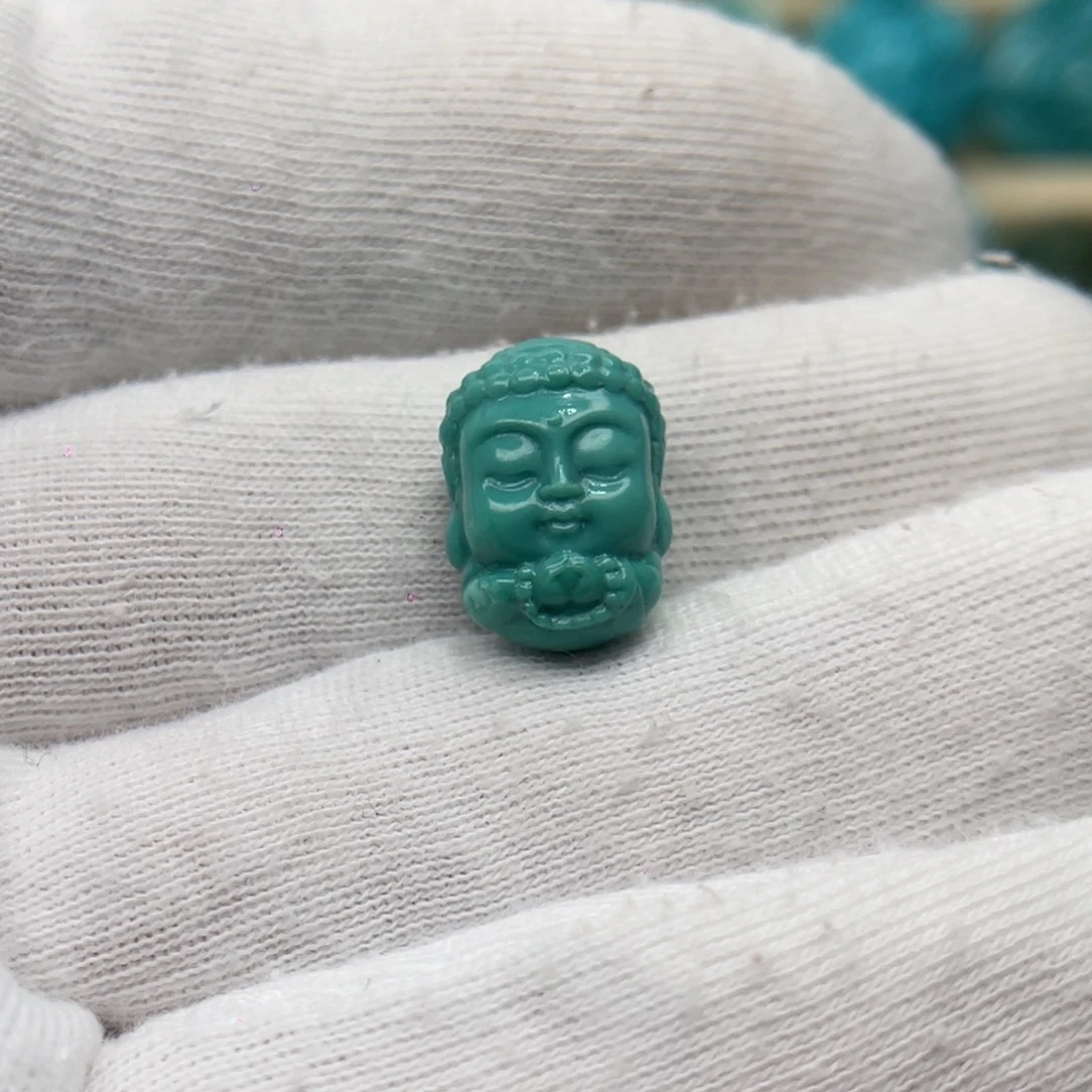 绿松石未镶嵌颈饰卡11-15.6-9.3