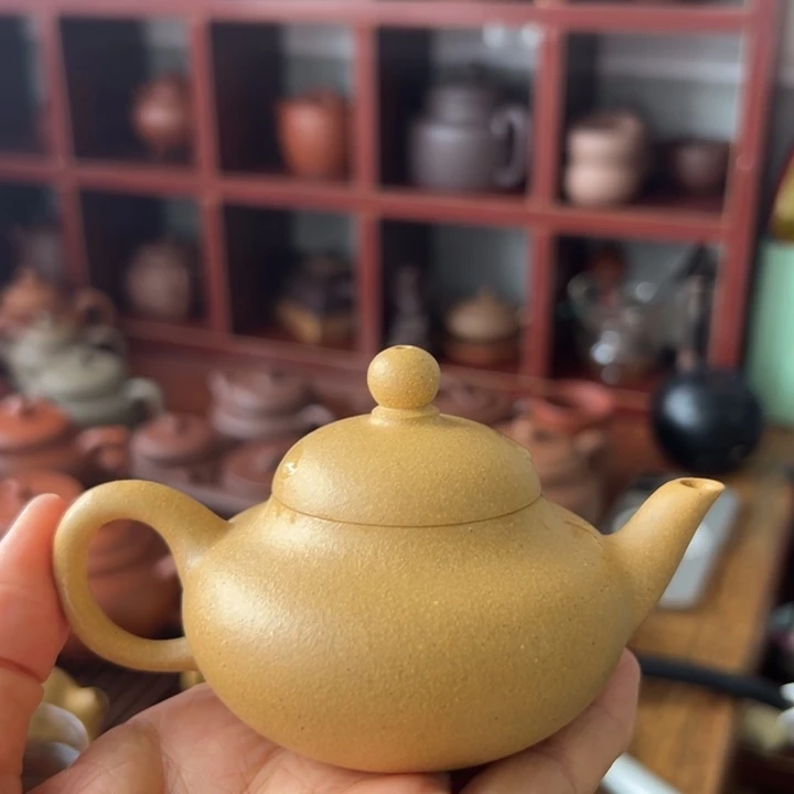 茶壶紫砂黄金梨子100cc