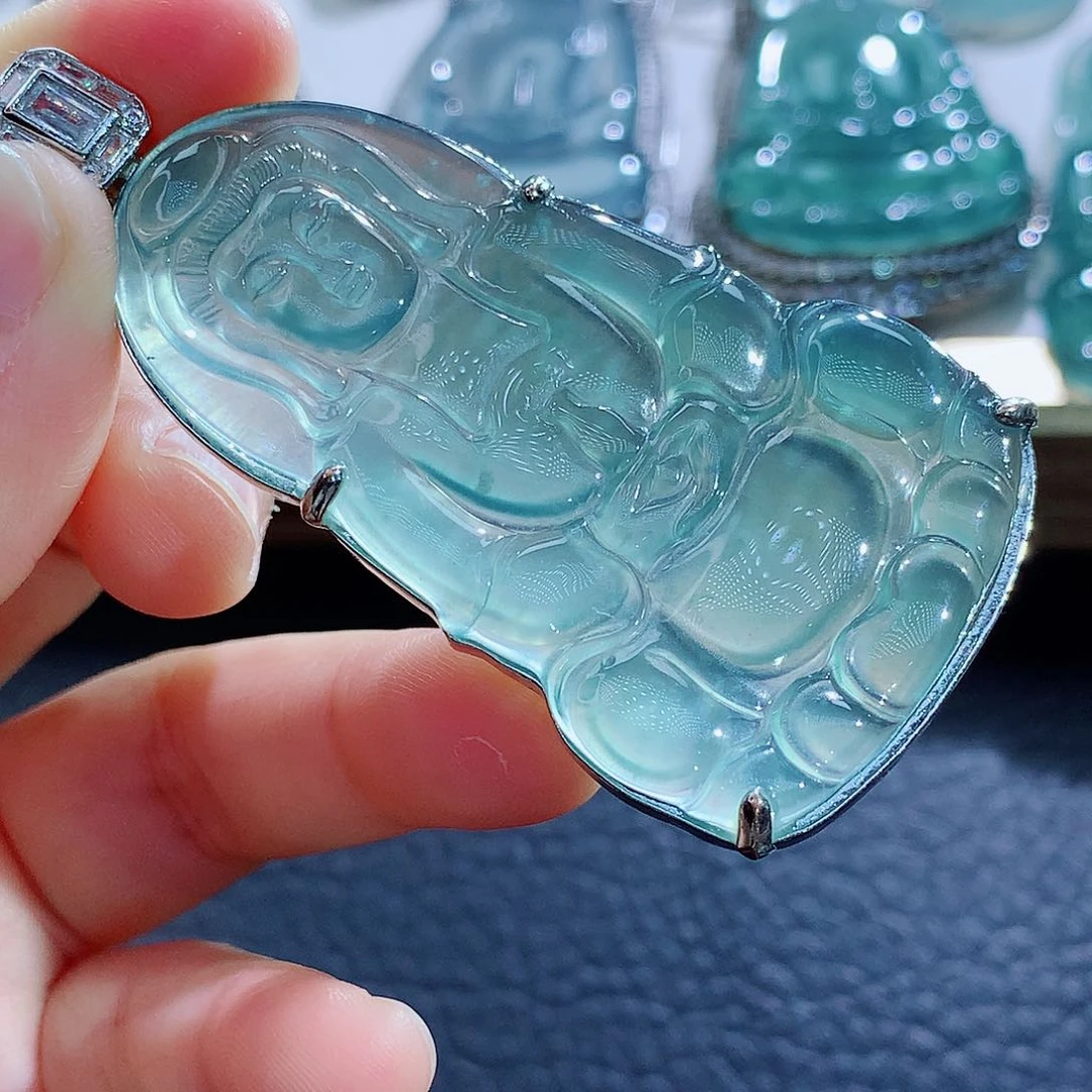 未镶嵌挂件翡翠翡翠