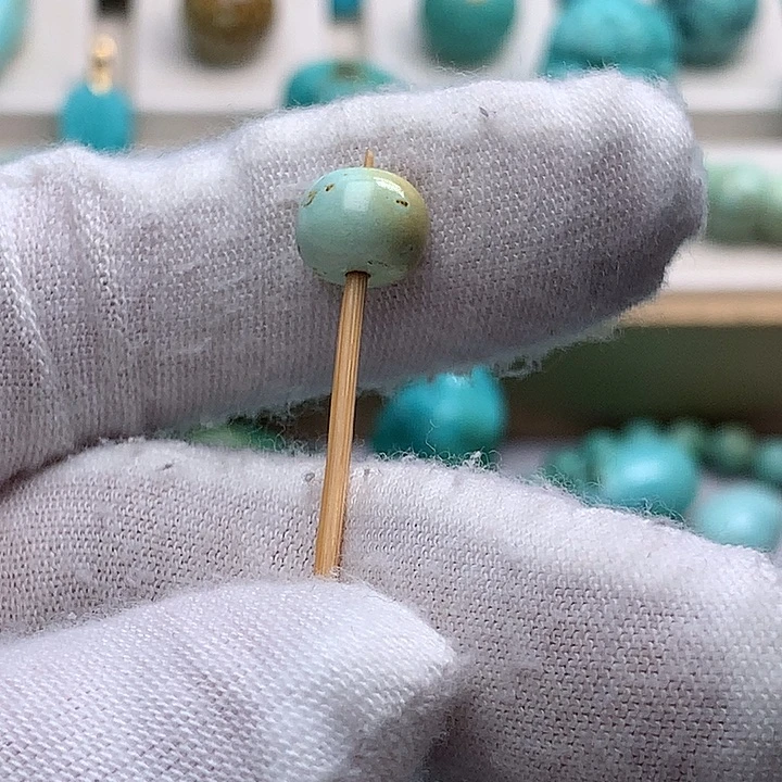 琥珀未镶嵌珠宝奇石直径8.5特色老型珠