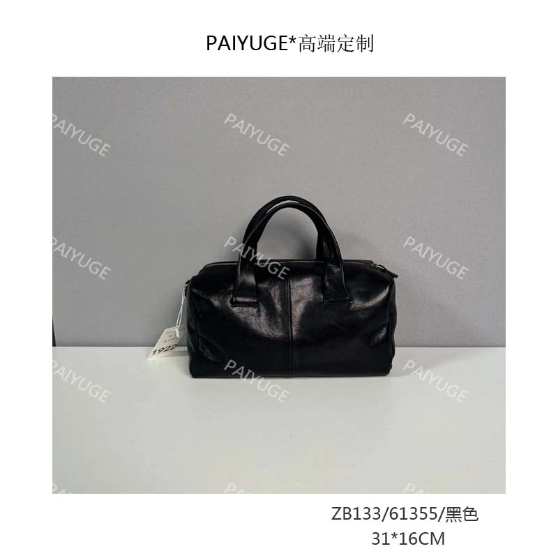 ZB133/61355/黑色 paiyuge高端订制百搭女士手提单肩斜挎包1922