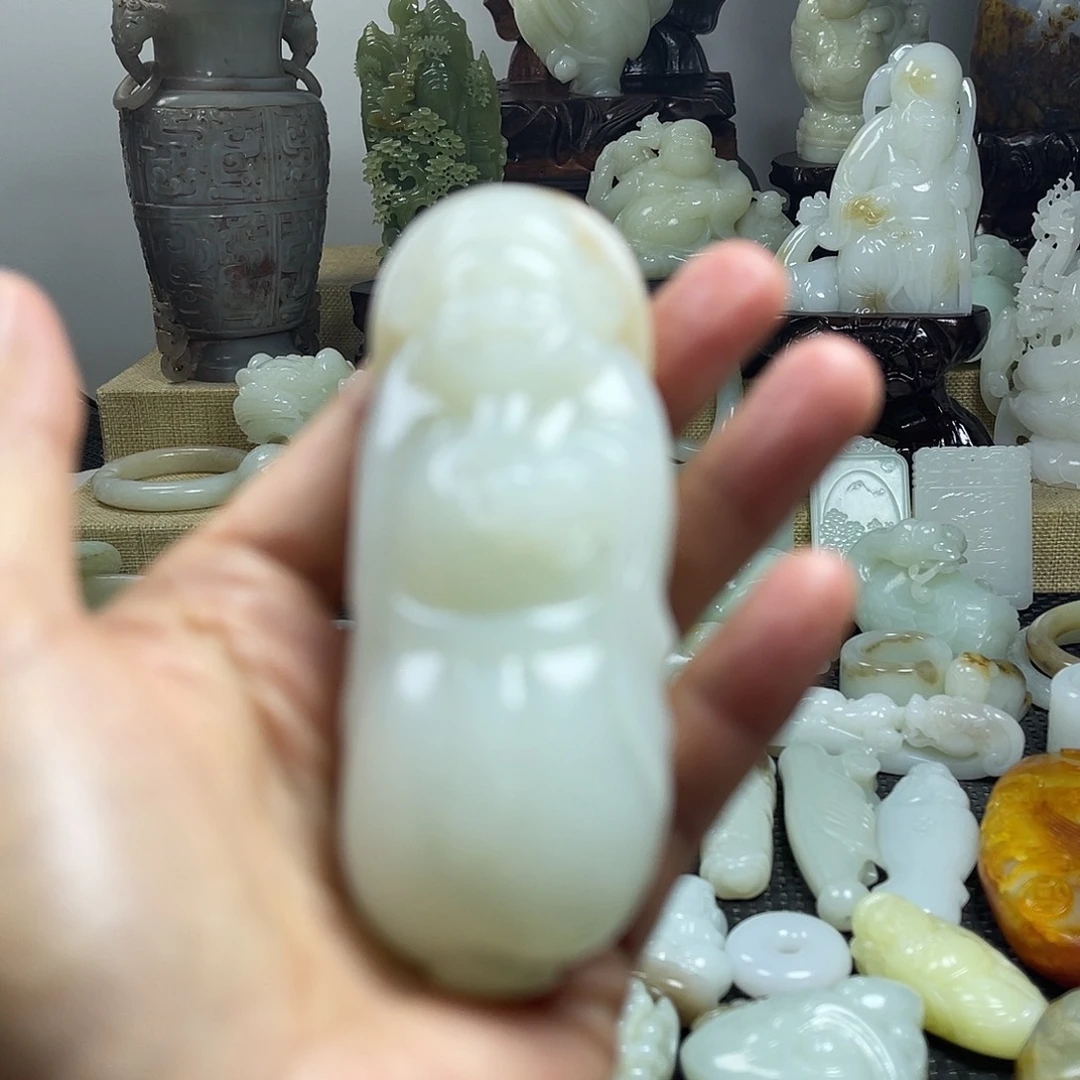 和田玉（糖玉）未镶嵌挂件