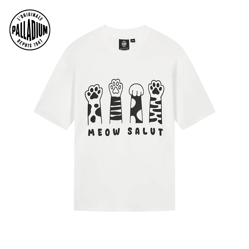 帕拉丁夏季男款上衣时尚休闲可爱图案短袖T恤1012375