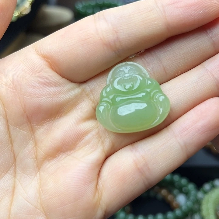 f***e和田玉未镶嵌颈饰