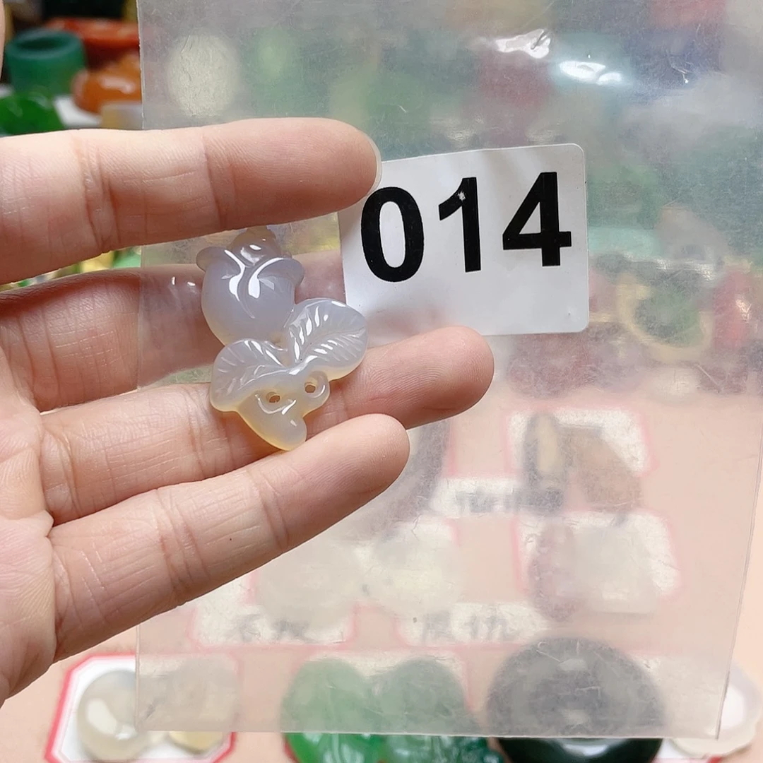 合金颈饰玛瑙/玉髓丹*鹤