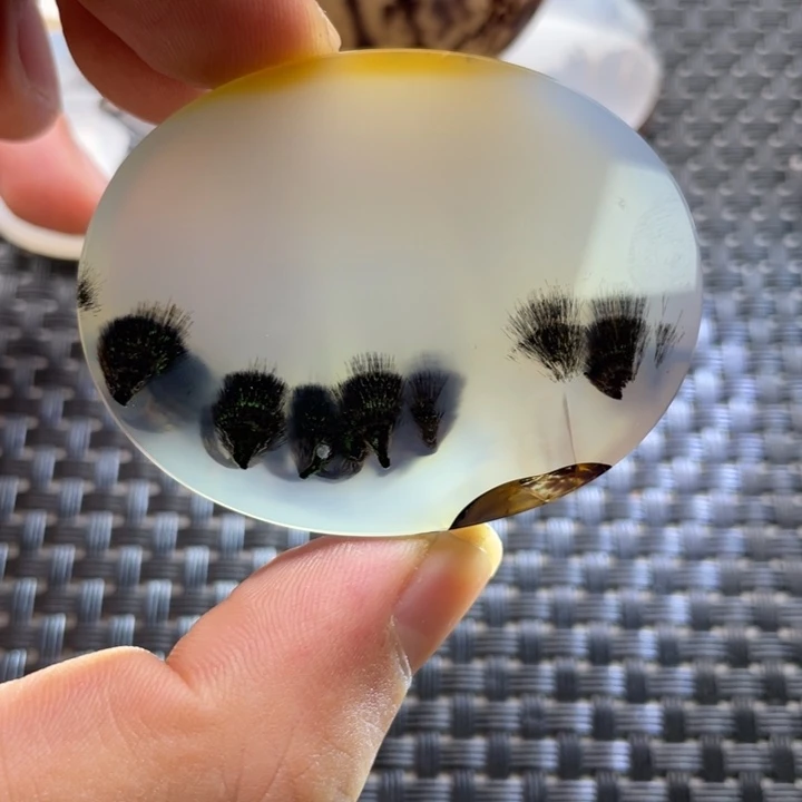 捕***者玛瑙/玉髓未镶嵌颈饰