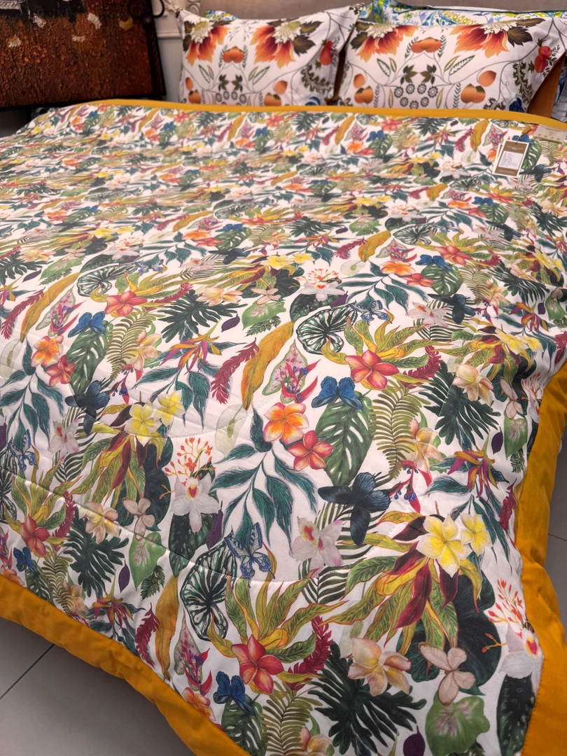 【花戒指】小调调特色纯棉小细布可水洗棉花被-艾瑞斯