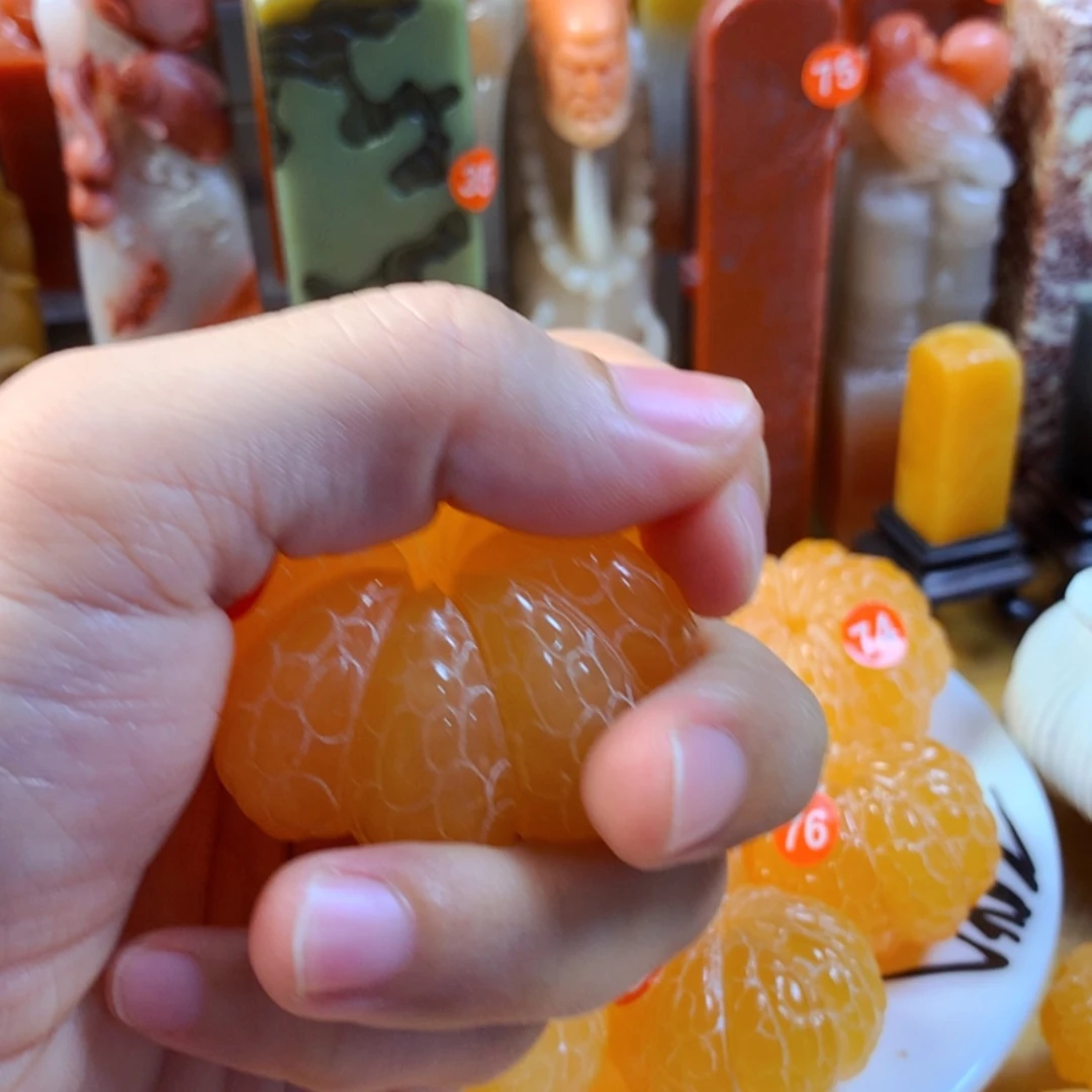 【闪购商品】寿山石早*寿山石纯手工雕刻