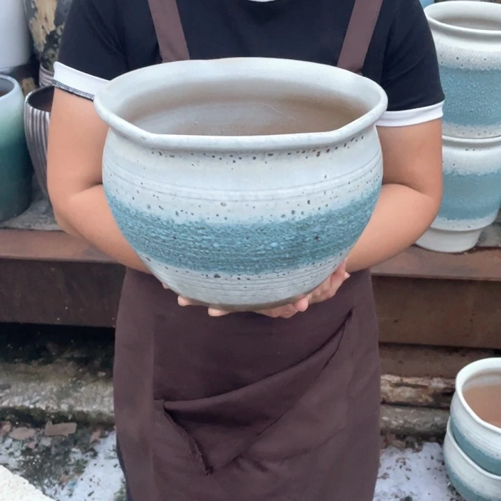 紫砂花盆口26高19正品正品