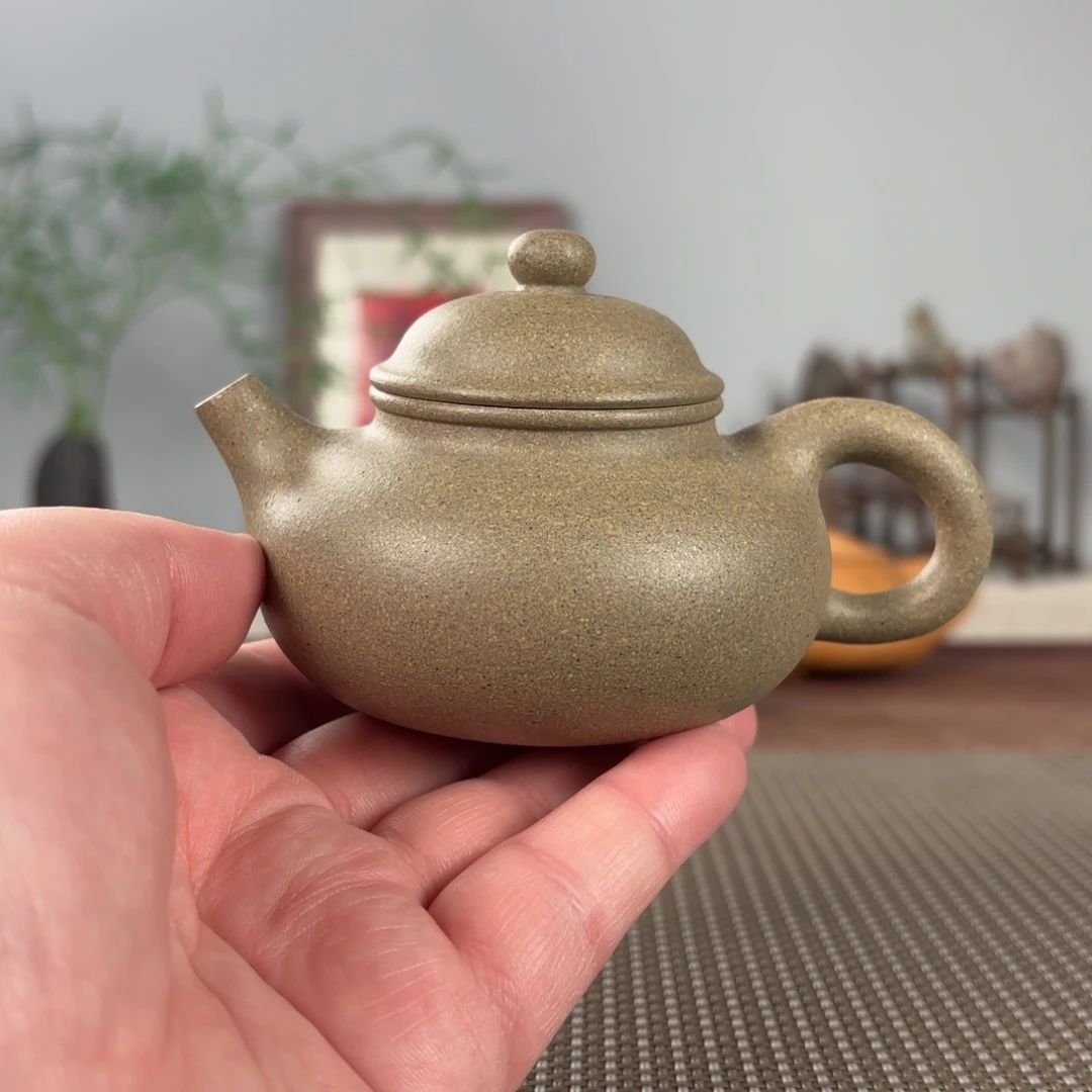 紫砂茶壶黄龙山原矿紫砂壶190