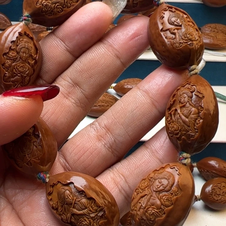 手串/手链橄榄核美女